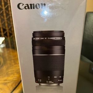 Canon EF 75-300mm Zoom lens